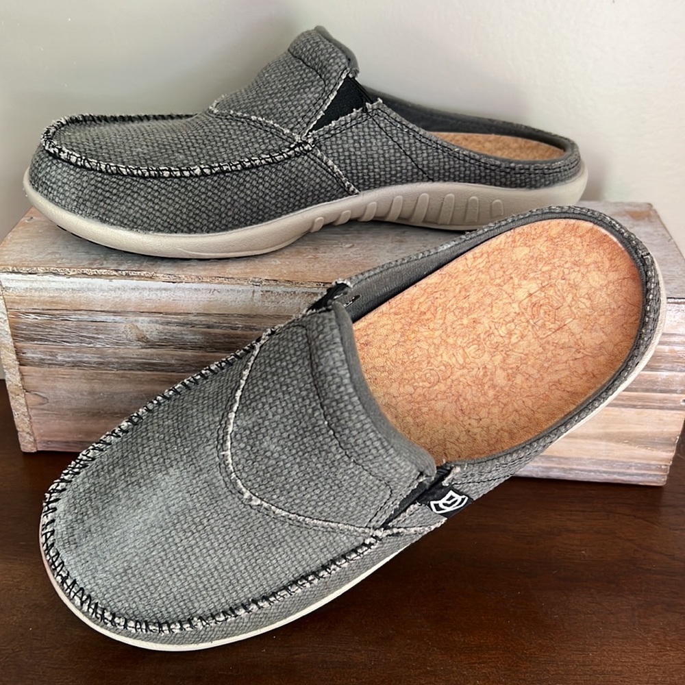 SPENCO Grey Siesta Orthotic Shoes Size W6 - Picture 3 of 14